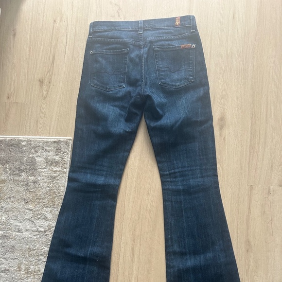 7 FOR ALL MANKIND Charlize Flare Leg Jeans - Picture 1 of 4